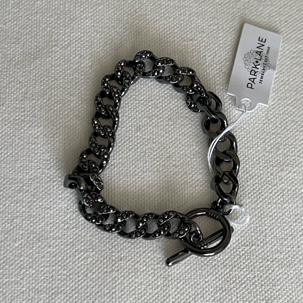 Park Lane Black Chain Bracelet